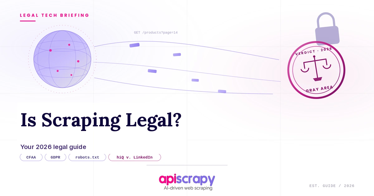 Is Scraping Legal
