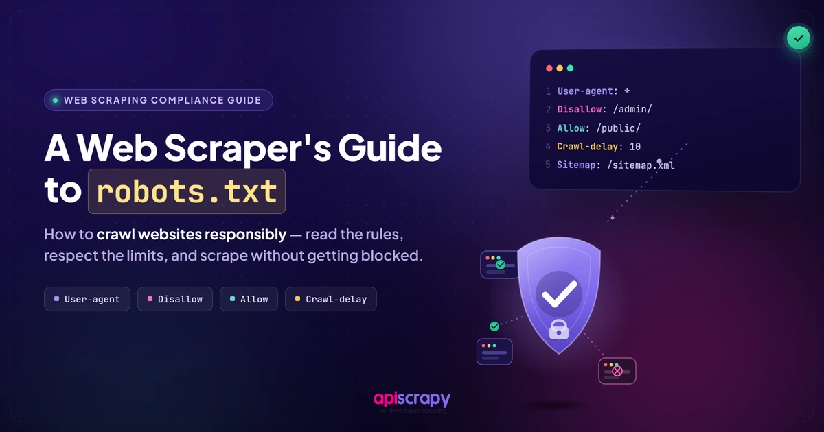 Web Scraper Robots.txt Guide.