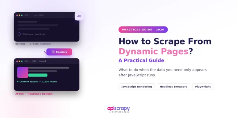 How To Scrape From Dynamic Pages? A Practical Guide